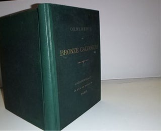 Item #16-4829 Christofle & Cie. Catalogue des Modèles en Bronze Galvanique et en Bronze Fondu...