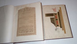 Revue générale de l’architecture et des travaux publics : journal des architectes, des ingénieurs, des archéologues, des industriels et des propriétaires .Sous la direction de César Daly - (En 1874 devient) la « Revue de l'architecture et des travaux publics ». A complete run of 45 volumes. First editions.