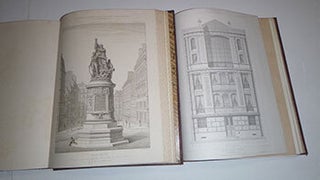 Revue générale de l’architecture et des travaux publics : journal des architectes, des ingénieurs, des archéologues, des industriels et des propriétaires .Sous la direction de César Daly - (En 1874 devient) la « Revue de l'architecture et des travaux publics ». A complete run of 45 volumes. First editions.
