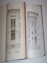 Revue générale de l’architecture et des travaux publics : journal des architectes, des ingénieurs, des archéologues, des industriels et des propriétaires .Sous la direction de César Daly - (En 1874 devient) la « Revue de l'architecture et des travaux publics ». A complete run of 45 volumes. First editions.