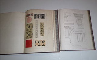 Revue générale de l’architecture et des travaux publics : journal des architectes, des ingénieurs, des archéologues, des industriels et des propriétaires .Sous la direction de César Daly - (En 1874 devient) la « Revue de l'architecture et des travaux publics ». A complete run of 45 volumes. First editions.