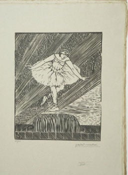 Item #16-4887 Danseuses. Bois gravés de Gaspard Maillol; préface de Jane Hugard, de l'opéra....
