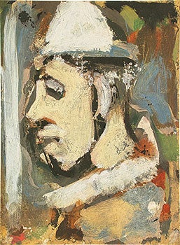 Item #16-4945 "Eusebe" from the Visages portfolio. First edition of the pochoir. Georges Rouault