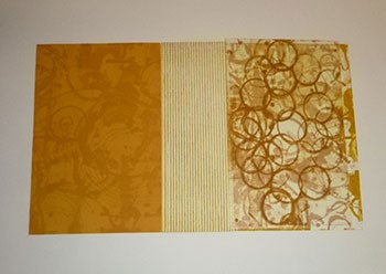 Cox, Chris - Triptych in Caramel. First Edition of the Lithograph