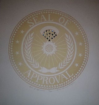 Item #16-4985 Seal of Approval. First edition of the Intaglio. Sondra Mayer