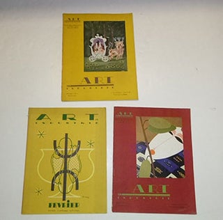 Art et industrie. 8 issues. First edition.
