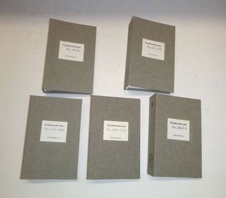 Item #16-5016 Sammlung von 126 Einblattdrucken der PalmArtPress. Signiert. First editions of the...