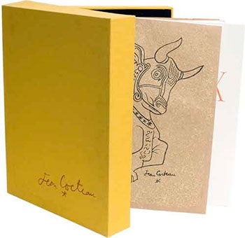 Item #16-5018 Taureaux. Lithographies de Jean Cocteau. First edition. Deluxe edition with an extra suite of the lithographs. JEAN COCTEAU, Jean-Marie Magnan.