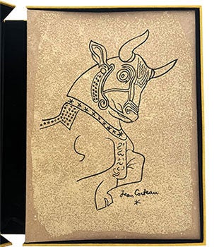 Taureaux. Lithographies de Jean Cocteau. First edition. Deluxe edition with an extra suite of the lithographs.