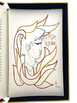 Taureaux. Lithographies de Jean Cocteau. First edition. Deluxe edition with an extra suite of the lithographs.
