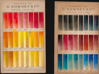 Item #16-5022 Washes of G. Rowney & Cos. Water Colours. First edition. G. Rowney, Cos, George...