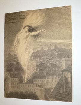 Item #16-5025 Le soir quand Paris dort passant sur ses souffrances, La "Zurich"...