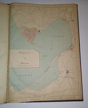Item #16-5042 Carte de le Région de Berne.1 Janvier 1920. Echelle de 1 à 20.000. First edition...