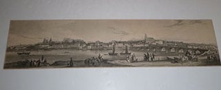 Item #16-5065 Panorama of the Loire with Orléans. First edition of the lithograph. Alphonse...