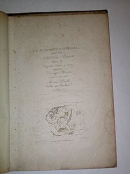 Item #16-5110 Le jugement universel peint par Michel-Ange Bonaroti dans la Chapelle Sixtine à...