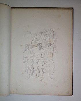Le jugement universel peint par Michel-Ange Bonaroti dans la Chapelle Sixtine à Rome divisé en 17 planches. gravées par Thomas Piroli, publié par Bocchini à Paris en 1808. First edition.