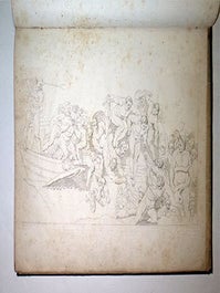 Le jugement universel peint par Michel-Ange Bonaroti dans la Chapelle Sixtine à Rome divisé en 17 planches. gravées par Thomas Piroli, publié par Bocchini à Paris en 1808. First edition.
