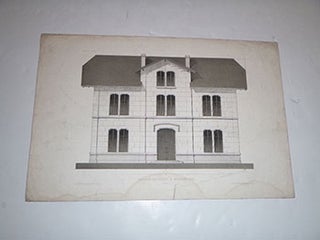 Item #16-5125 Maison Moderne à Nuremberg. First edition of the lithograph. Victor Petit, artist,...