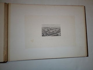 A portfolio of 19th Century bird's eye engraved views of French building complexes by Alexandre Marie Soudain, 1891-1893 First edition.