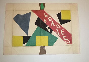 Item #16-5140 Maquette for the cover of 'Les Fauves" from 1949. Henri Matisse, by or after.
