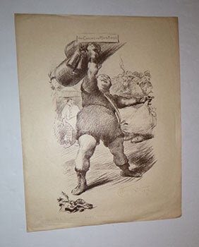 Item #16-5141 Des Canons des Munitions. (Caricature du sénateur Charles Humbert). Original...