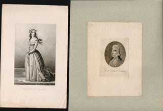 A Collection of Portraits of Charlotte Cordray. (1768-1793) Original graphic works from the 18th & 19th Centuries