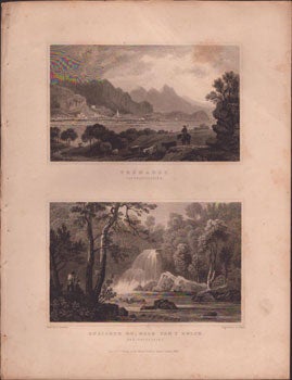Item #16-5188 A collection of engravings of Cambria from Wales Illustatred. First edition. Henry...