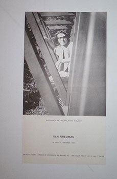 Item #16-5194 Ken Friedman. 29 August - 3 September 1975. First edition of the poster. Ken...