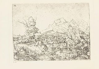 Albrecht Altdorfers Landschafts Radierungen. (The landscape etchings of Albrecht Altdorfers) First Edition.