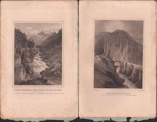 Le Rhin et ses Bords depuis les sources du Rhin jusqu'à Mayence. Collection de vues Lange..... Traduit de l'allemand.No. 3. First edition.