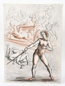Métamorphoses d'Ovide. D'après la traduction de Pierre du Ryer. En Français et en Latin. Illustré de XXII lithographies originales et XLVIII ornements de Marcelo Tommas. First edition.