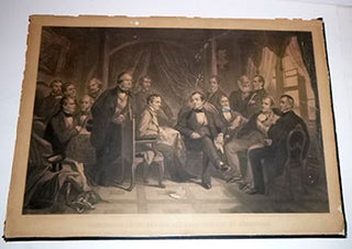 Item #16-5290 Washington Irving and his Literary Friends at Sunnyside, First edition of the...