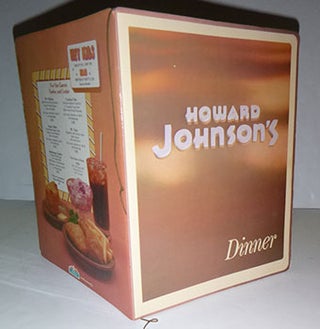 Item #16-5302 Dinner Menu for Howard Johnson's. Howard Johnson's