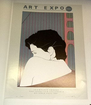 Item #16-5366 Art Expo CAL. Showplace Square, San Francisco.First edition of the lithograph....
