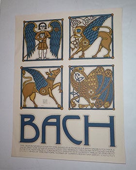 Item #16-5414 BACH: (Goines, no. 26.) Second edition. First printing. David Lance Goines