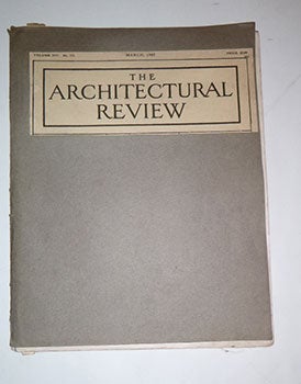 Item #16-5425 Architectural review. Volume XIV, no. III. March, 1907. (Essays: $3000 Houses that...