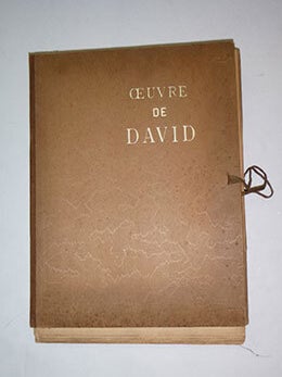 Item #16-5536 Le Peintre Louis David 1748-1825, suite d'eaux-fortes d'après ses oeuvres gravées...