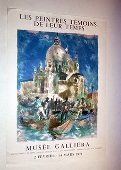 Item #16-5543 Le Gondolier for "Les Peintres Témoins de leur Temps. "First edition of the...