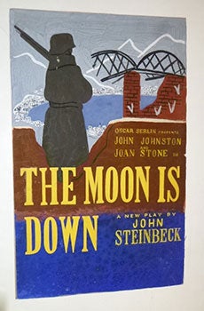 Item #16-5574 Original gouache poster design for the Broadway production of John Steinbeck's "The...