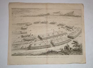Item #16-5591 Bataille d'Azot, défaite d'Apollonius par Jonathas. First edition of the etching....
