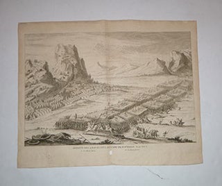 Item #16-5592 Défaite des Amalecites au Camp de Raphidim. First edition of the etching. Augustin...