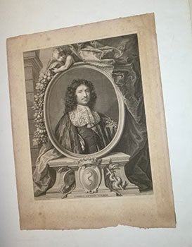 Febvre, Claude le (1632-1675), artist: Benedict Audran I (1661-1721), engraver - Portrait of Joannes Baptista Colbert. First Edition of the Engraving