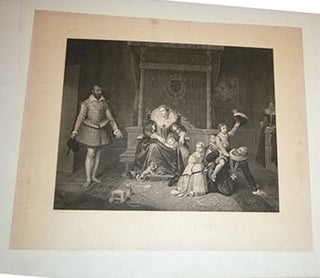Item #16-5602 Henri IV et ses enfants d'après Jean Auguste Dominique Ingres. First edition of...