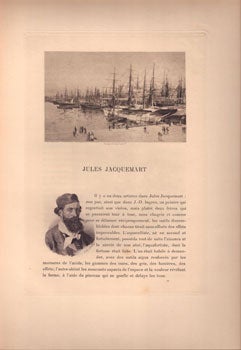 Item #16-5646 Jules Jacquemart . First edition. Philippe Burty, author, Jules Jacquemart, artist