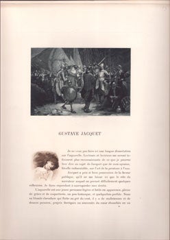 Item #16-5650 Gustave Jacquet. First edition. Henri Petit de Meurville, author, Gustave Jean...