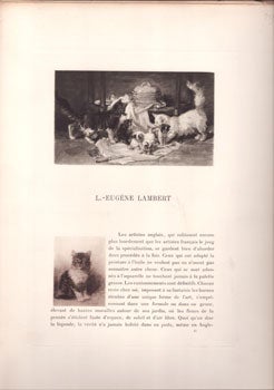 Item #16-5652 Léon Eugène Lambert (French, b. 1865 . First edition. Saint-Juirs, author,...