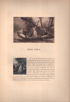 Item #16-5657 Henri Baron. First edition. Eugène Montrosier, author, 'Henri' Charles...
