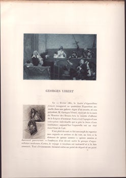 Item #16-5666 Georges Vibert. First edition. Eugène Montrosier, author, artist Jehan...