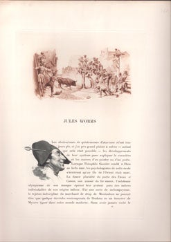 Item #16-5667 Georges Vibert. First edition. Marius Vachon, author, artist Jules Worms, 1850 -...