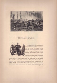 Item #16-5669 Edouard Detaille. First edition. Eugène Montrosier, author, artist Edouard...